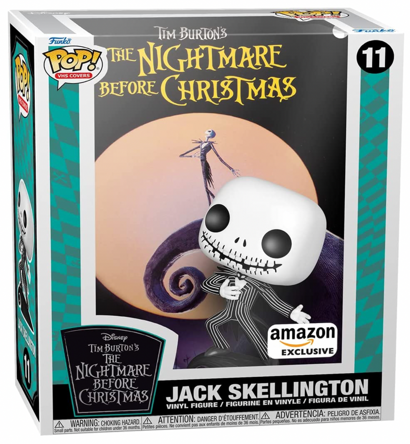 Funko Pop! VHS Cover: Disney The Nightmare Before Christmas Amazon Exclusive