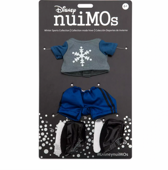 Disney NuiMOs Outfit Blue Figure Skate Outfit with Skates New with Card