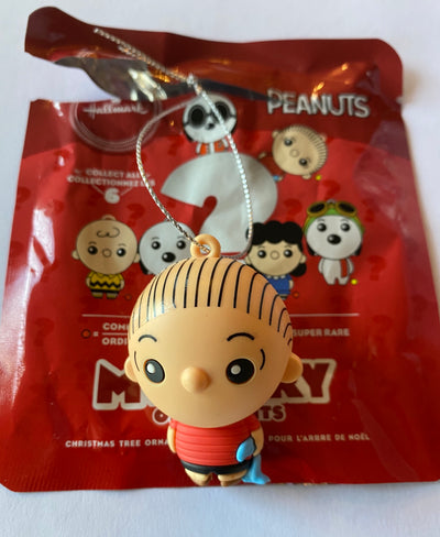Hallmark Peanuts Gang Linus Mystery Christmas Ornament New