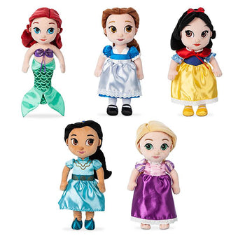 Disney Store Animators' Collection Plush Doll Gift Set Small New with Box