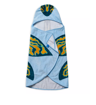 Disney Avatar The Way of Water Ilu Hooded Beach Towel for Kids New with Tags