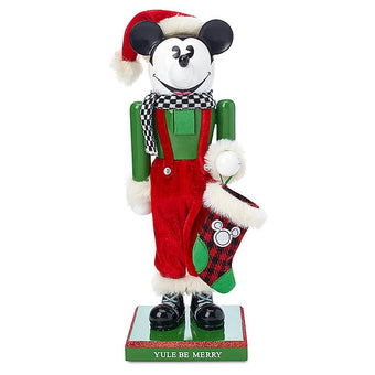 Disney Parks Yuletide Farmhouse Mickey Mouse Holiday Nutcracker New with Box