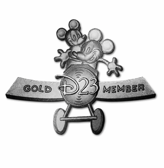 Disney D23 Gold Member Exclusive Mickey Plane Crazy Limited Pin New with Card