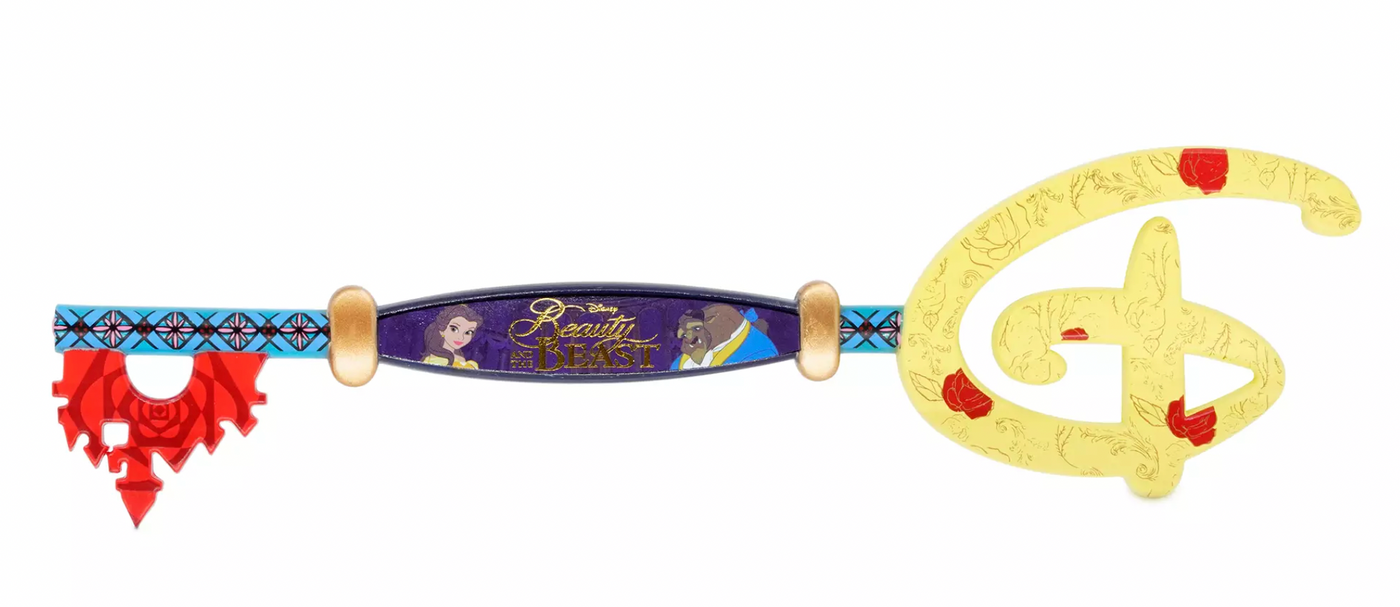Disney Beauty And The Beast 30th Anniversary Collectible Key Belle New With Box