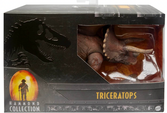 Jurassic World Hammond Collection Triceratops Dinosaur Figure New