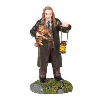 Department 56 Harry Potter Village Filch And Mrs. Norris Figurine New with Box