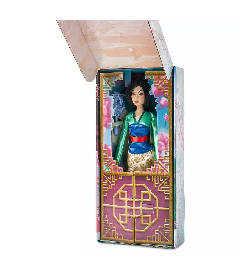 Disney Princess Mulan Classic Doll with Brush New with Box