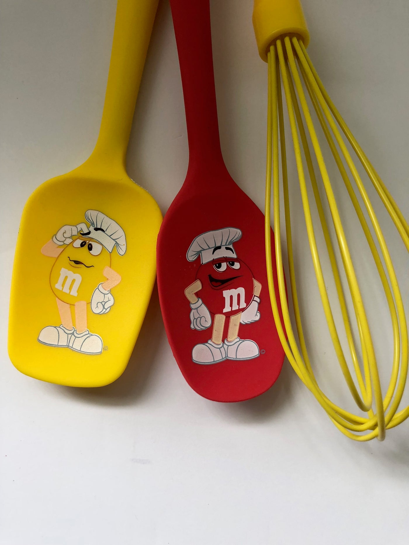 M&M's World Characters Baking Spoon and Whisk Set New with Tags
