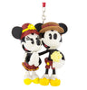Disney Parks Boardwalk Mickey and Minnie Mouse Ornament New with Tags