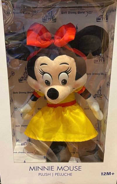 Disney Walt Disney World 50th Anniversary Vault Minnie Plush New with Box