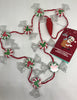 Disney Parks Christmas Holiday Peppermint Glow Necklace New with Tag