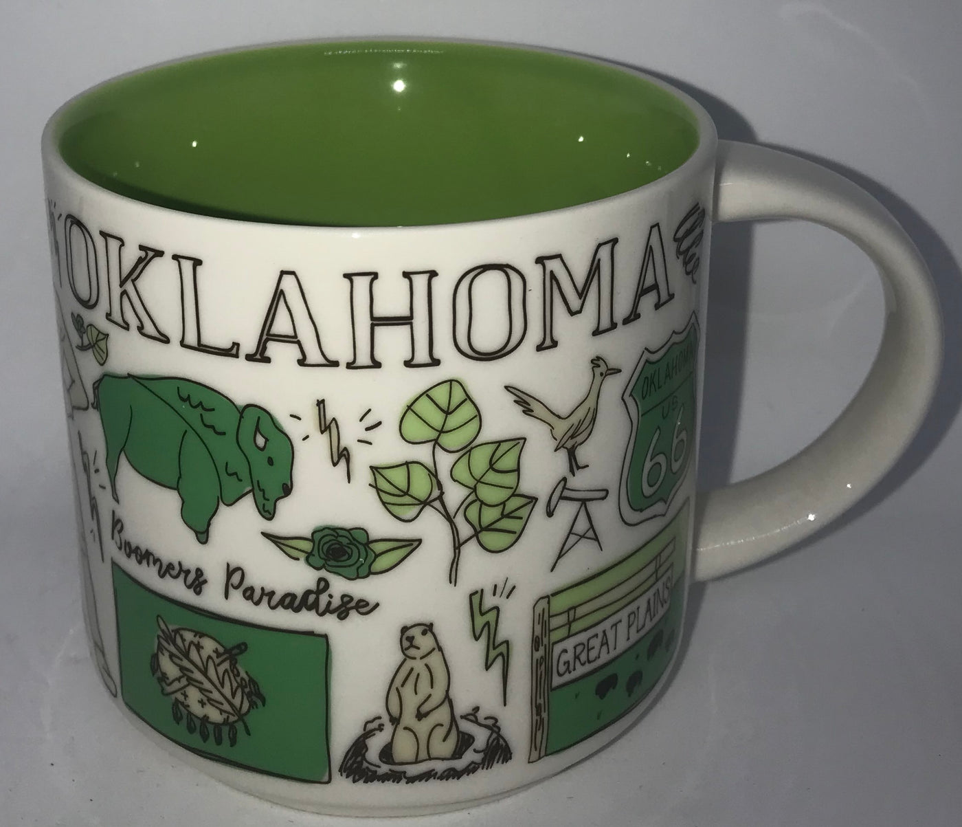 Starbucks Been There Series Collection Oklahoma Coffee Mug New With Box