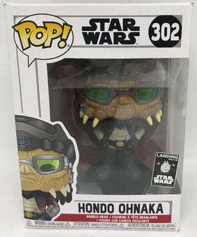 Disney Parks Star Wars Landing Hondo Ohnaka Pop Vinyl Figure by Funko Wdw New