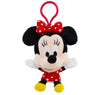Disney Parks Minnie Mouse Big Face Plush Keychain New with Tags