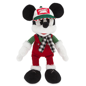 Disney Parks Mickey Yuletide Farmhouse Holiday 2019 Plush Medium New with Tags
