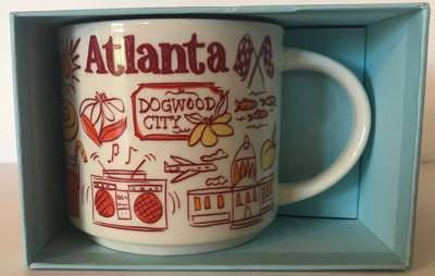 Starbucks Been There Series Collection Atlanta Georgia Coffee Mug New With Box