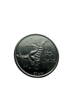 Disney 100 Years of Wonder Celebration Figment Coin Medallion New