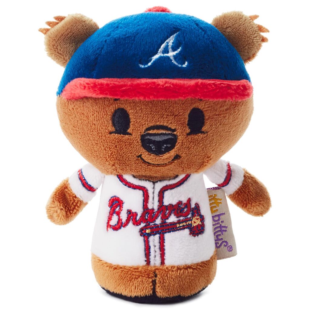 Hallmark MLB Atlanta Braves Mascot Special Edition Itty Bittys Plush New w Tag