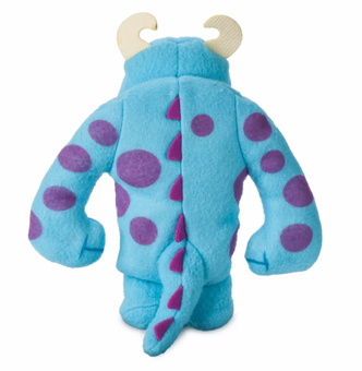 Disney Parks Sulley VHS Plush Monsters Inc. Small 7'' New
