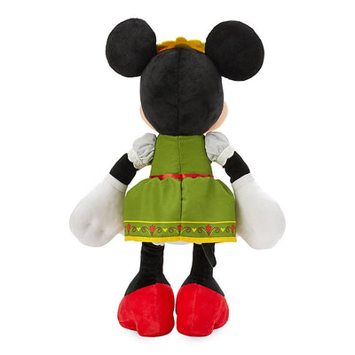 Disney Parks Epcot Germany Bavarian Minnie Mouse Plush New with Tag