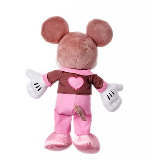 Disney Valentine's Day Mickey Pink Tuxedo Plush New with Tag