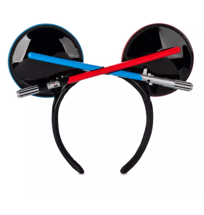 Disney Parks Star Wars LIGHTSABER Ear Headband for Adults New with Tag