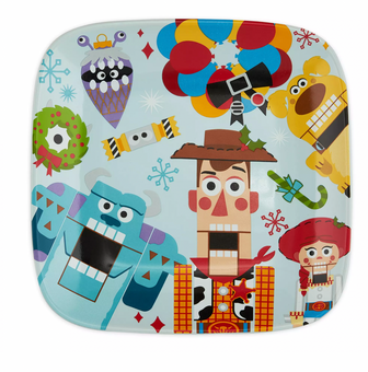 Disney Pixar Christmas Holiday Mug and Plate Set New with Tag