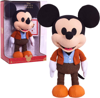 Disney Year of the Mickey A Man and his Mouse Plush Exclusive Amazon New w Box
