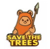 Disney Star Wars Wicket Save the Trees Her Universe Limited Pin New with Card