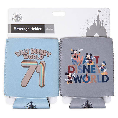 Disney Parks Walt Disney World Beverage Holder Set New with Card