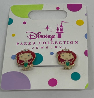 Disney Parks Collection Jewelry The Little Mermaid Ariel Earrings New with Tag