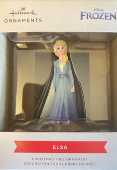 Hallmark 2021 Disney Frozen 2 Elsa Christmas Ornament New with Box