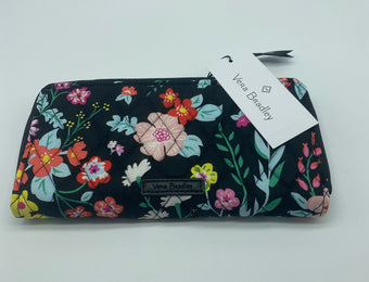 Vera Bradley Factory Style Cotton Accordion Wallet Tangerine Twist New with Tag