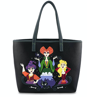 Disney Hocus Pocus Sanderson Sisters Fashion Bag Tote New with Tag
