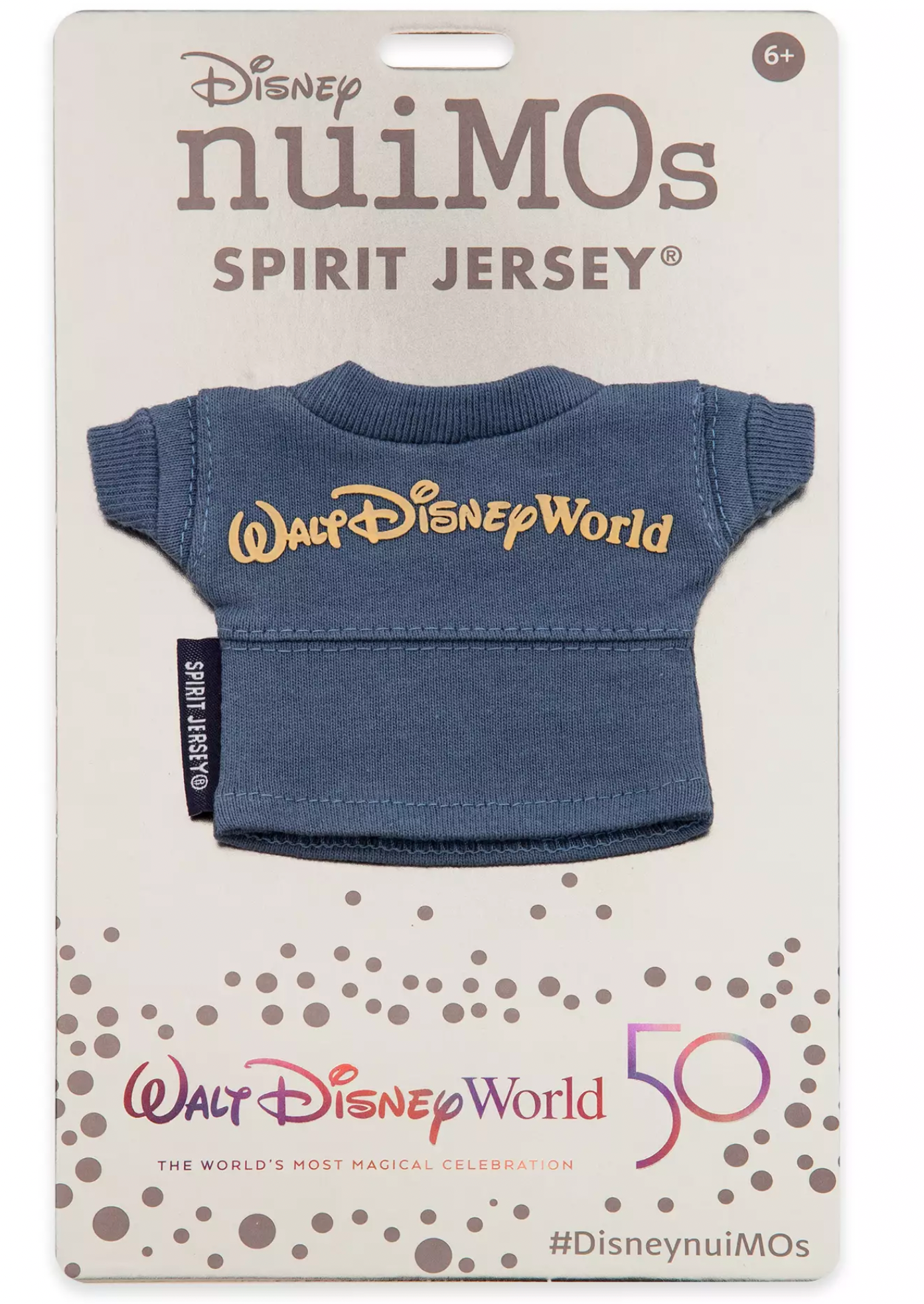 Disney Nuimos Outfit Walt Disney World 50th Ann Spirit Jersey EARidescent New