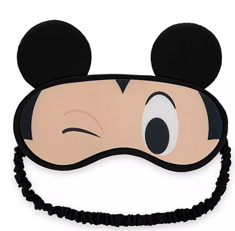 Disney Parks Mickey Mouse Lenticular Sleep Mask New Sealed