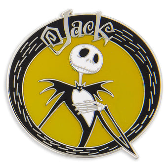 Disney Parks Jack Skellington Enamel Pin New with Card