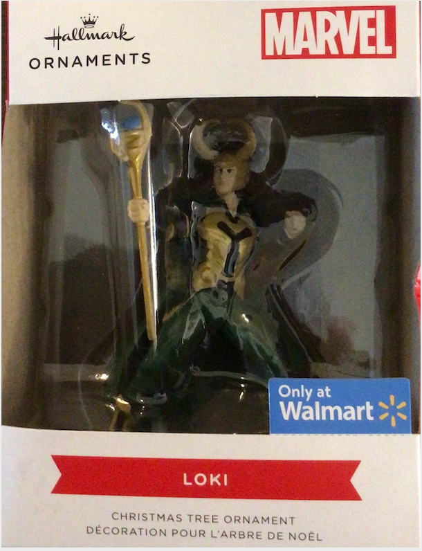 Hallmark 2021 Marvel Loki Walmart Exclusive Christmas Ornament New With Box
