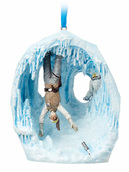 Disney Sketchbook Luke Skywalker Wampa Ornament Star Wars Empire Strikes Back