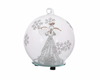 Robert Stanley 2021 Light Up Angel Ball Glass Christmas Ornament New with Tag