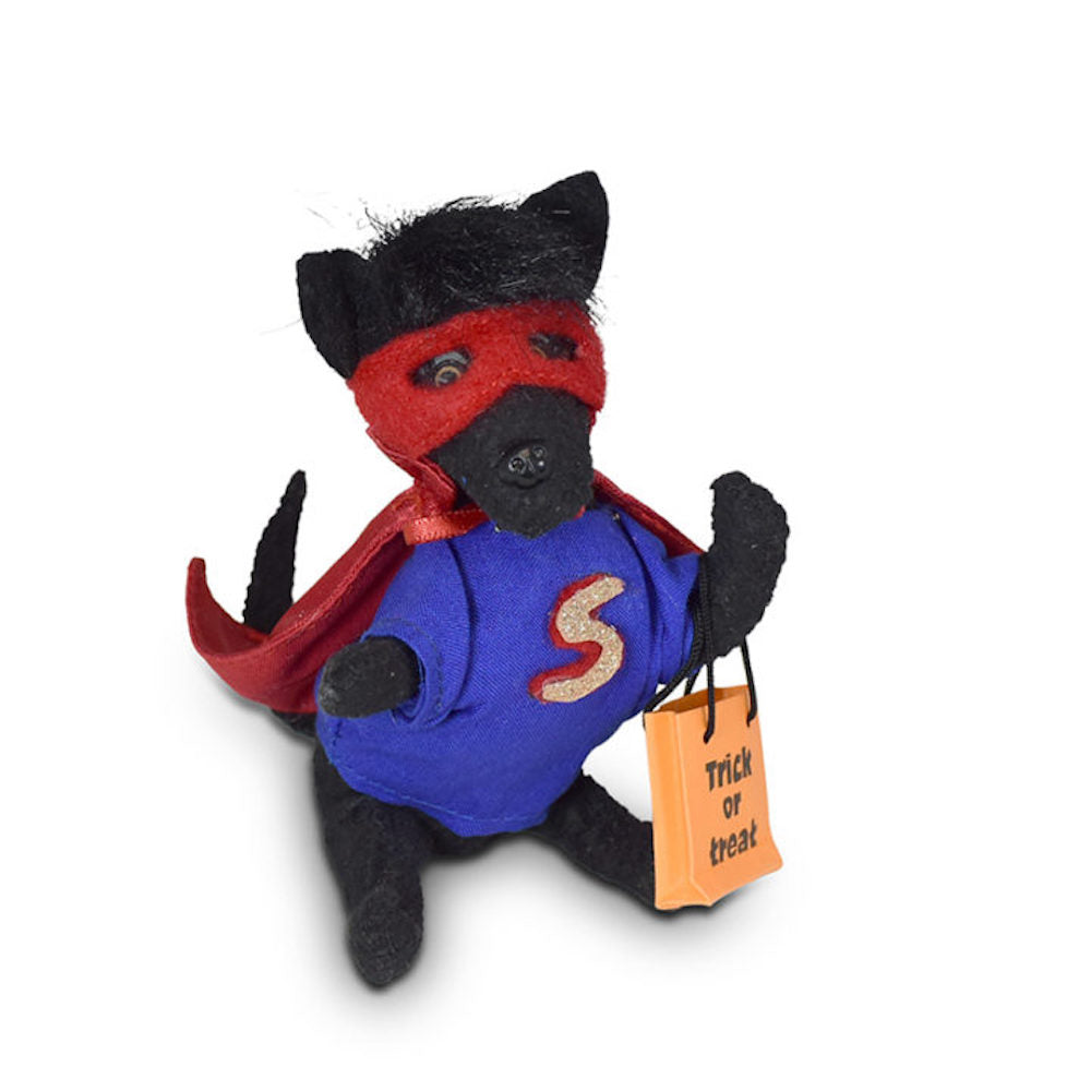 Annalee Dolls 2022 Halloween 5in Super Hero Pup Plush New with Tag
