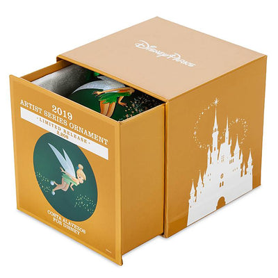 Disney Parks Tinker Bell Artist Series Limited Ball Christmas Ornament New w Box