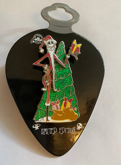 Disney Parks Jack Skellington with Christmas Tree Limited Pin New with Card