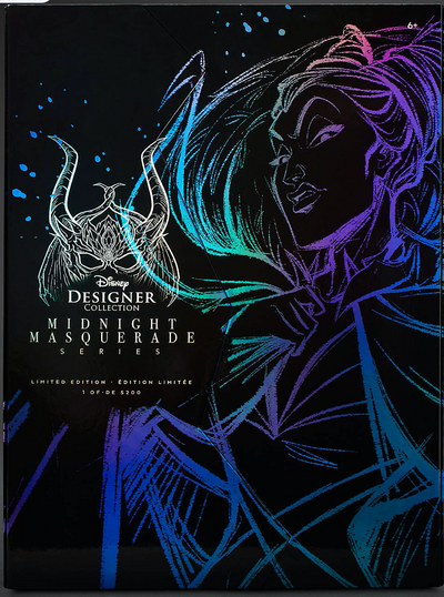 Disney Designer Midnight Masquerade Villains Maleficent Limited Doll New w Box