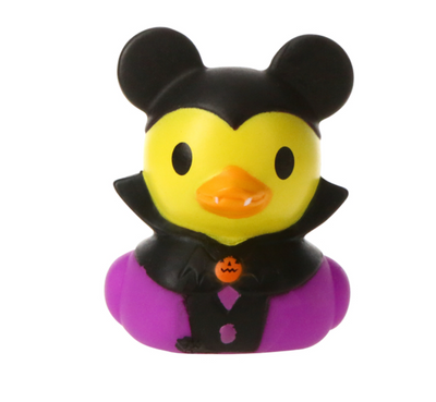 Disney Halloween Duckz Rubber Vampire Ducky Bath Toy New with Tag