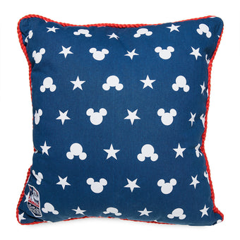Disney Parks Mickey Americana Throw Pillow New with Tags
