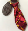 Universal Studios Harry Potter Gryffindor Fabric Tie Keychain New with Tags