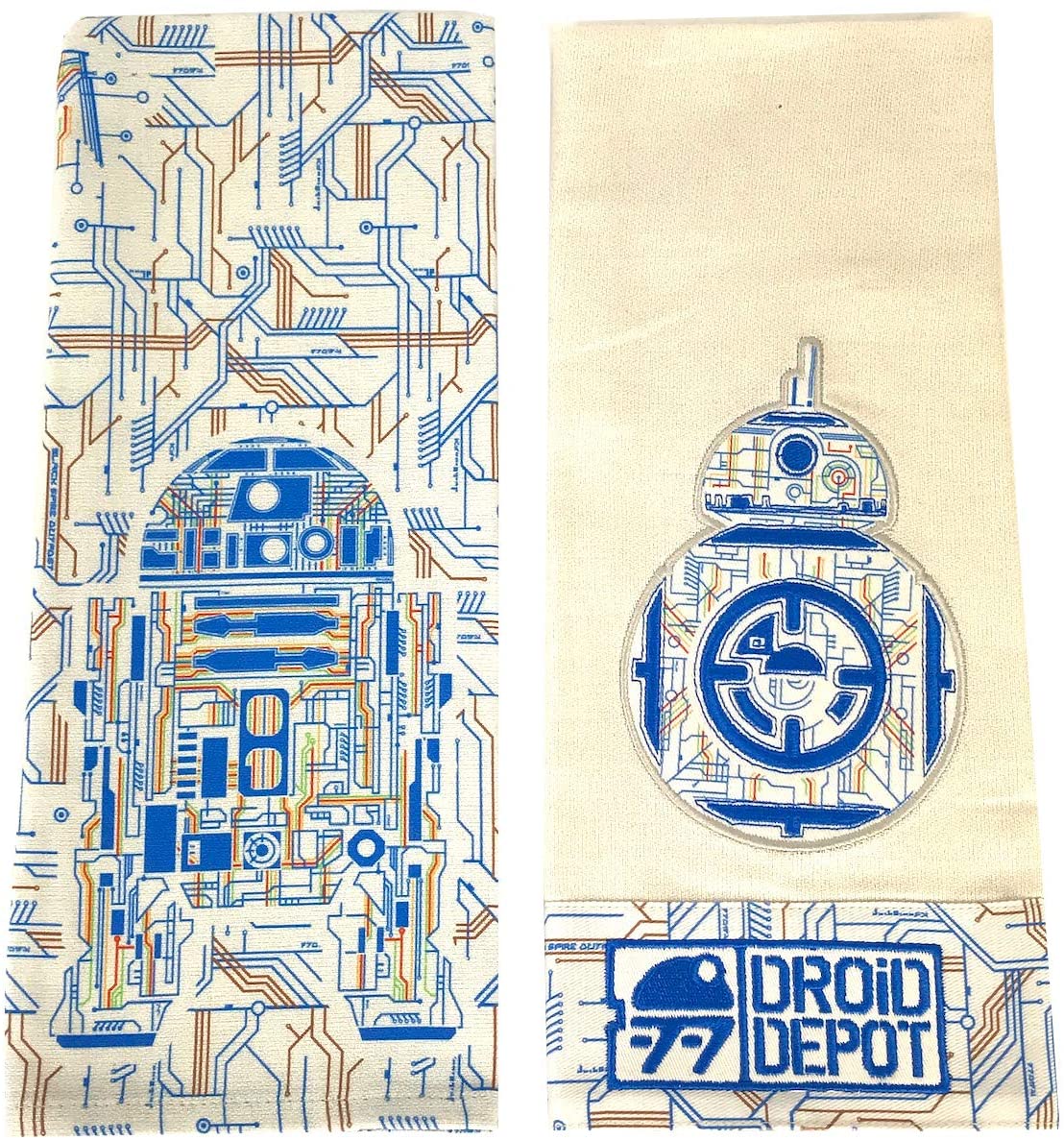 Disney Star Wars Galaxy's Edge Droid Depot Kitchen Towel Set New with Tag