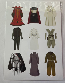 Disney Artist Leaders on the Galaxy Ann Shen Postcard Wonderground Gallery New