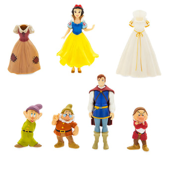 Disney Parks Snow White Dress Up Figure Set New with Box